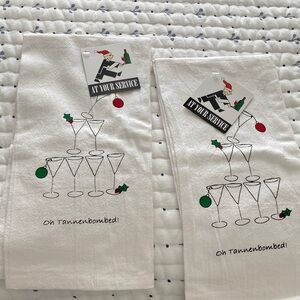 Festive Holiday Kitchen Towels